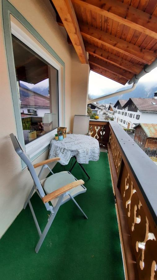 Ferienwohnung Isartaler Hoamat Haus Mittenwald Exterior foto